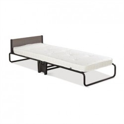 Jay-Be Contract Folding Bed with Pocket Sprung Mattress in Black Colour