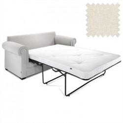 Jay-Be Contract Two Seater Sofa Bed Classic in Cream Colour