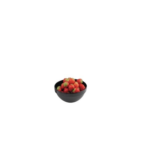 APS Frames Black 0.5Ltr Melamine Bowl