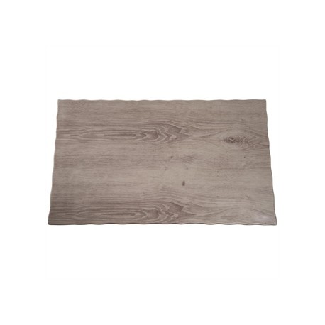 APS Wood Effect Melamine Tray GN 1/1