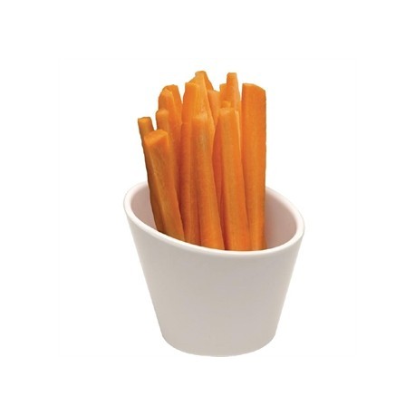 APS Casual Slanted Melamine Pot White 100mm