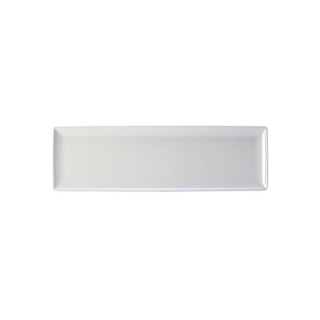 Steelite Craft White Melamine GN 2/4 Rectangular Platter 530mm