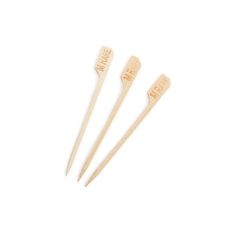 Bamboo Steak Marker Medium Rare