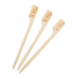 Bamboo Steak Marker Medium Well