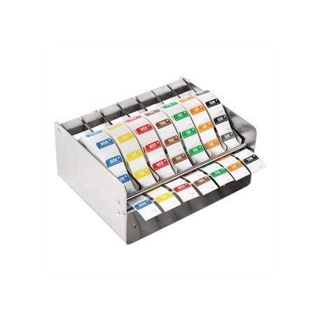 Day of the Week Removable 1" Labels and Dispenser