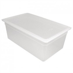 Vogue Polypropylene 1/1 Gastronorm Container with Lid 200mm