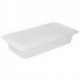 Vogue Polypropylene 1/3 Gastronorm Container with Lid 100mm