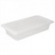 Vogue Polypropylene 1/3 Gastronorm Container with Lid 200mm