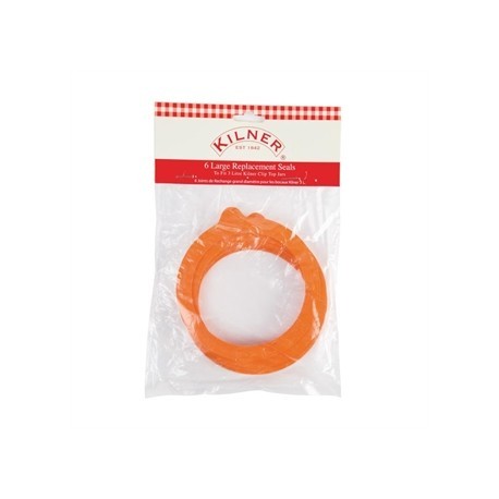 Kilner Spare Rubber  Seals for Clip Top Jars 3Ltr