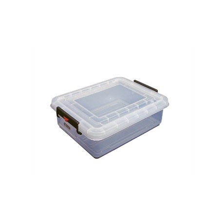 Araven Food Storage Box and Lid with Colour Clips
