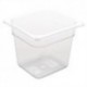 Vogue Polycarbonate 1/6 Gastronorm Container 150mm Clear