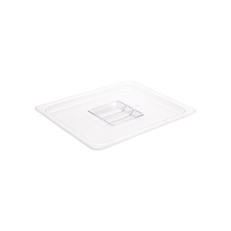 Vogue Polycarbonate 1/2 Clear Gastronorm Lid