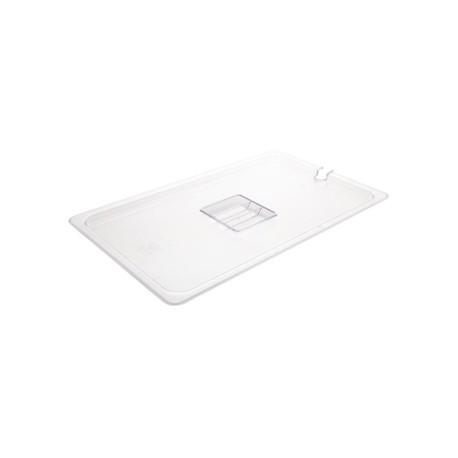 Vogue Polycarbonate 1/1 Notched Gastronorm Lid