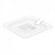 Vogue Polycarbonate 1/6 Notched Gastronorm Lid