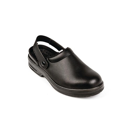 Lites Unisex Safety Clogs Black 41
