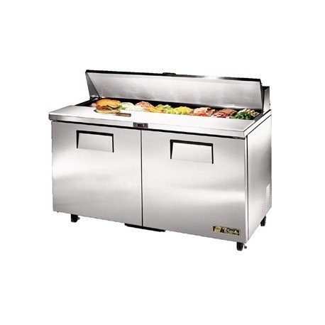 True Salad Prep Counter 2 Door 439Ltr TSSU-60-16