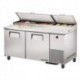 True 2 Door Pizza Prep Table TPP-67