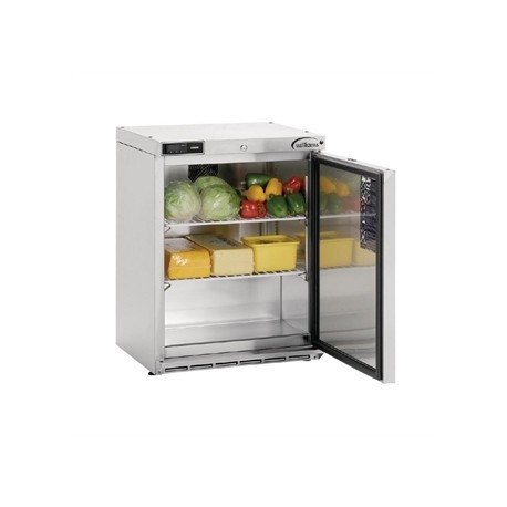 Williams Single Door Undercounter Fridge Stainless Steel 133Ltr HA135-SA