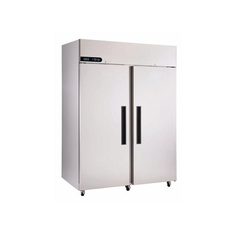 Foster Xtra Double Door Fridge Stainless Steel 1300 Ltr XR1300H