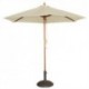 Bolero Round Parasol 2.5m Diameter Cream