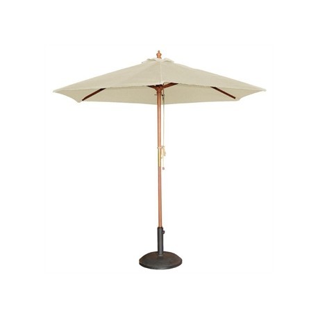 Bolero Round Parasol 2.5m Diameter Cream