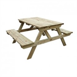 Wooden Picnic Bench 4ft