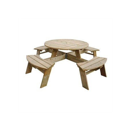 Round Picnic Table