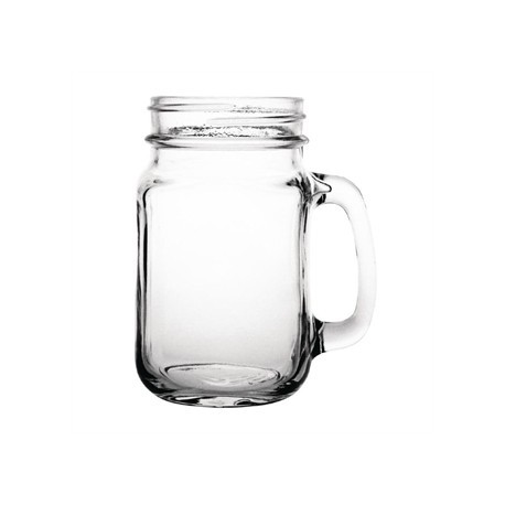 Olympia Handled Jam Jar Glasses