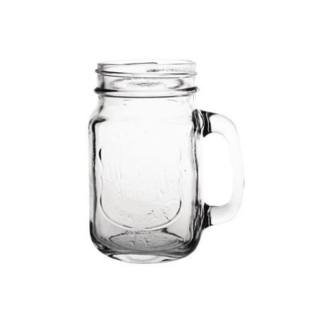 Olympia Handled Mason Jar 450ml