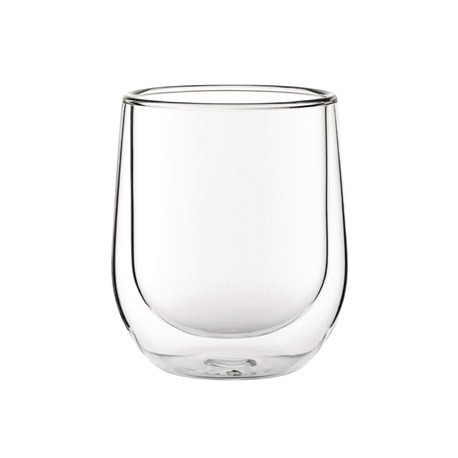 Double walled Latte Glass 270ml