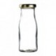 Gold Cap for Mini Milk Bottles