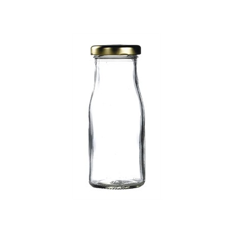 Gold Cap for Mini Milk Bottles