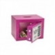 Phoenix Pink Compact Office Safe