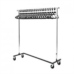 Bolero Garment Rail with 20 Hangers