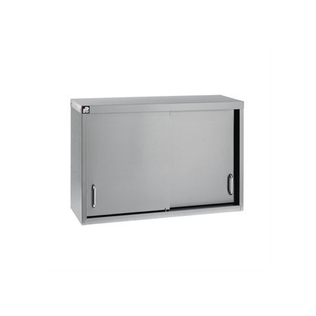 Parry Stainless Steel Sliding Door Wall Cupboard 900mm