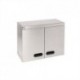 Parry Stainless Steel Hinged Wall Cupboard 600mm