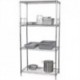 Vogue 4 Tier Wire Shelving Kit 1525x610mm