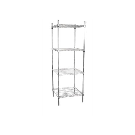 Vogue 4 Tier Wire Tower Unit 610x610mm