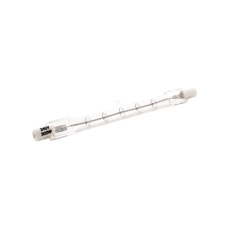300W Bare IR Quartz Heat Bulb 118mm