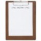 Wooden Menu Presentation Clipboard A4