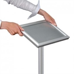 Menu Stand Aluminium A4