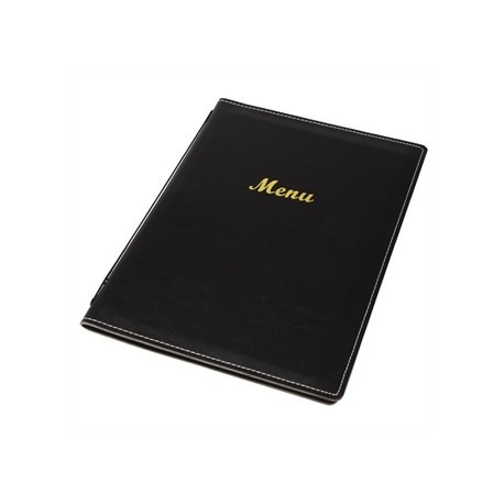 Leatherette Style Menu A5
