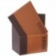 Securit Contemporary Menu Holder Set A4 Brown