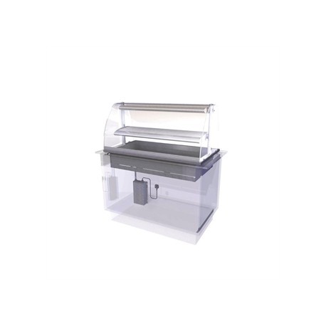 Designline Drop In Heated Serve Over Counter HDL3