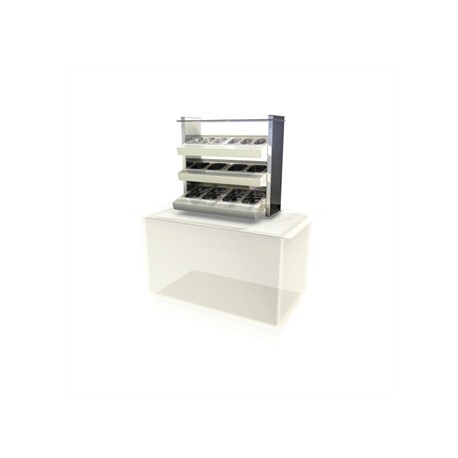 Kubus Drop In Ambient Cutlery/Condiment Unit KCCU2