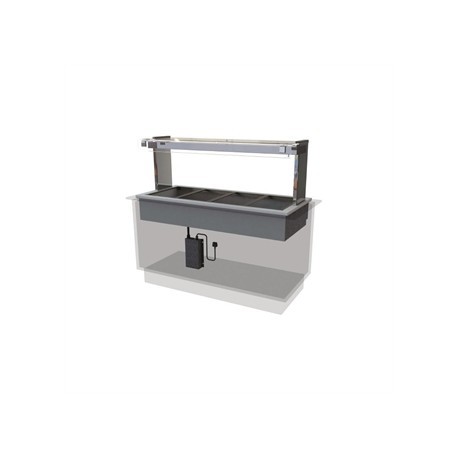 Kubus Drop In Dry Heat Bain Marie KHBM4