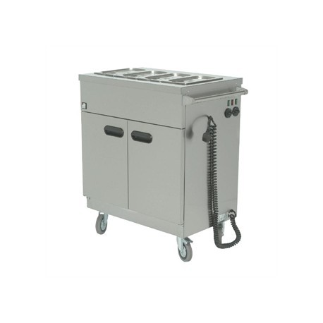 Parry Mobile Servery with Bain Marie Top 1894