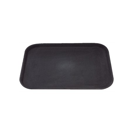 Kristallon Plastic Non Slip Tray Black 15 x 20 in