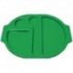 Kristallon Plastic Food Compartment Tray Small Green