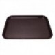 Kristallon Plastic Foodservice Tray Medium in Brown